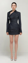 Grace Draped Mini Dress - MEAN BLVD