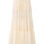 Viorein A-line Tiered Georgette Maxi Skirt