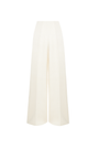 Giao Straight Wide Leg Ribbed Cotton Pants