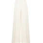 Giao Straight Wide Leg Ribbed Cotton Pants