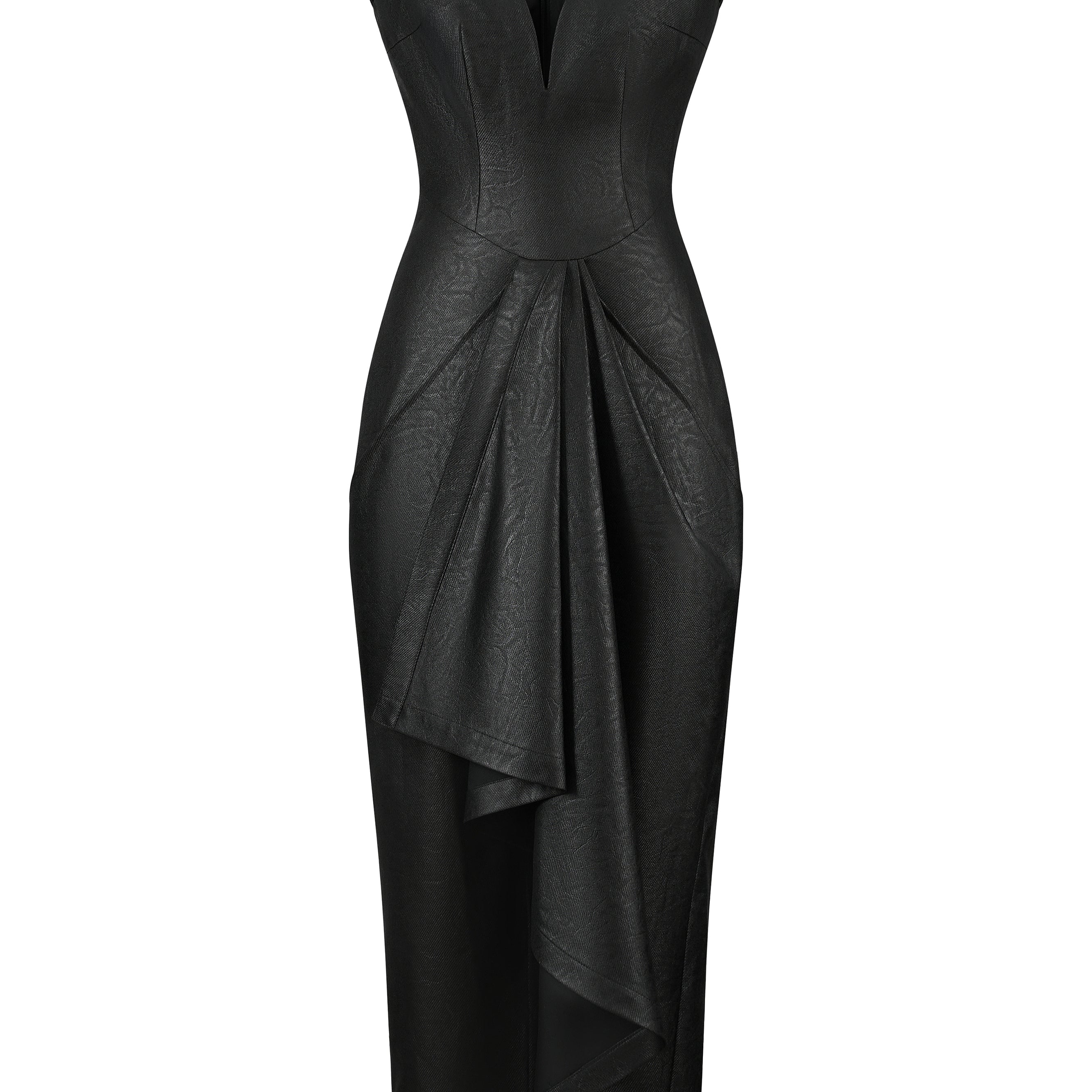 Cela V-Neck Midi Dress