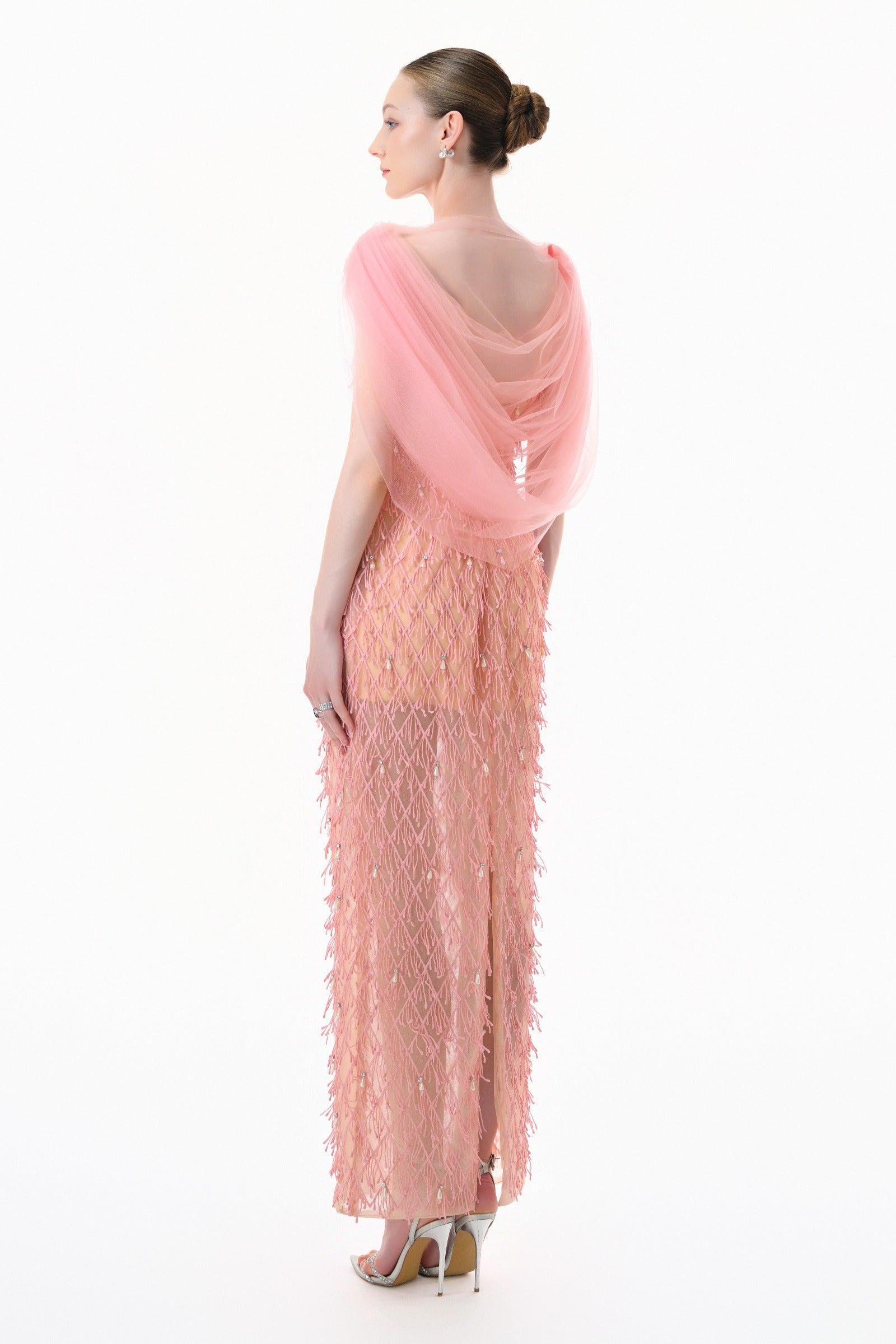 Lune Fringe Maxi Dress