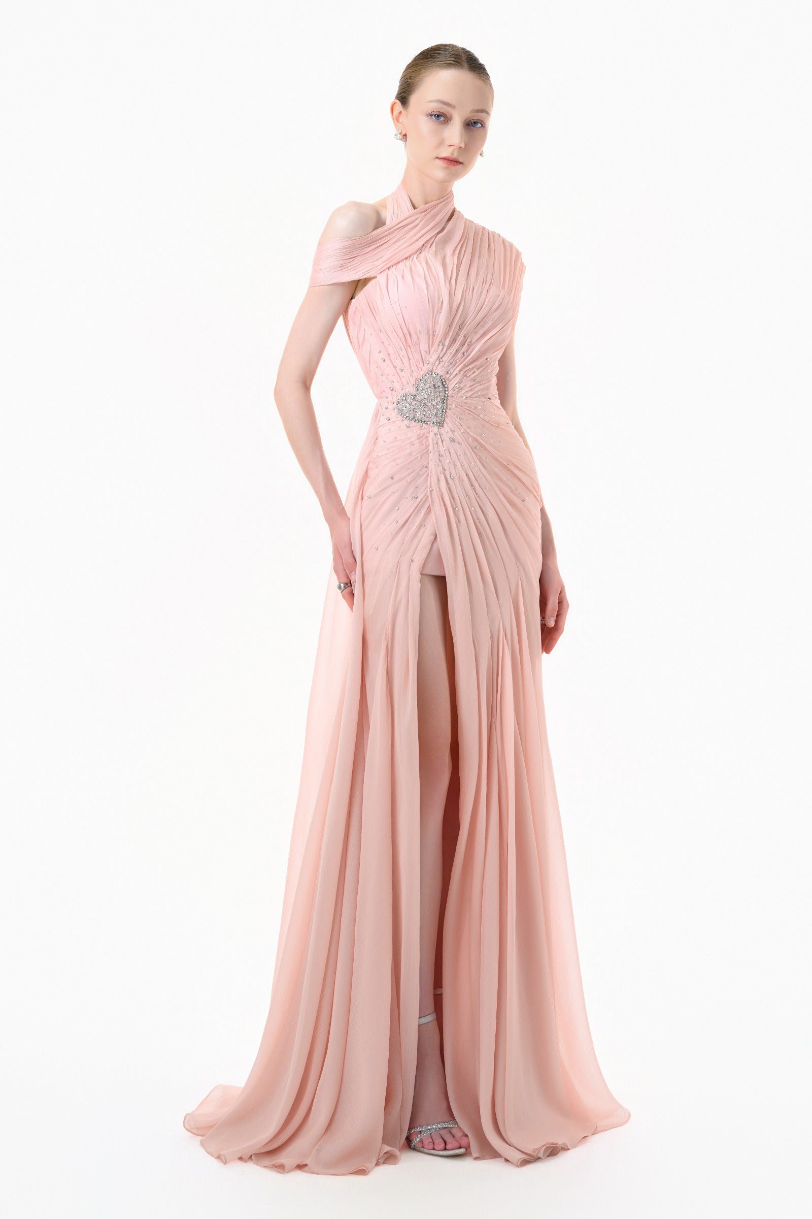 Aube Draped Maxi Dress