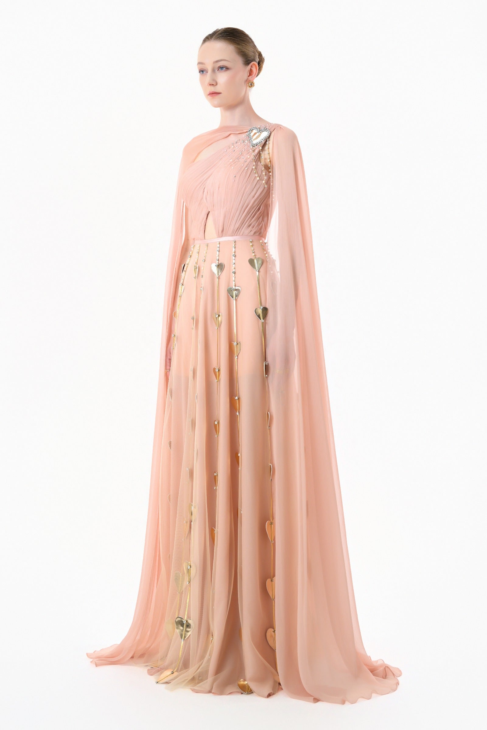 Orla Asymmetric Neck Maxi Dress