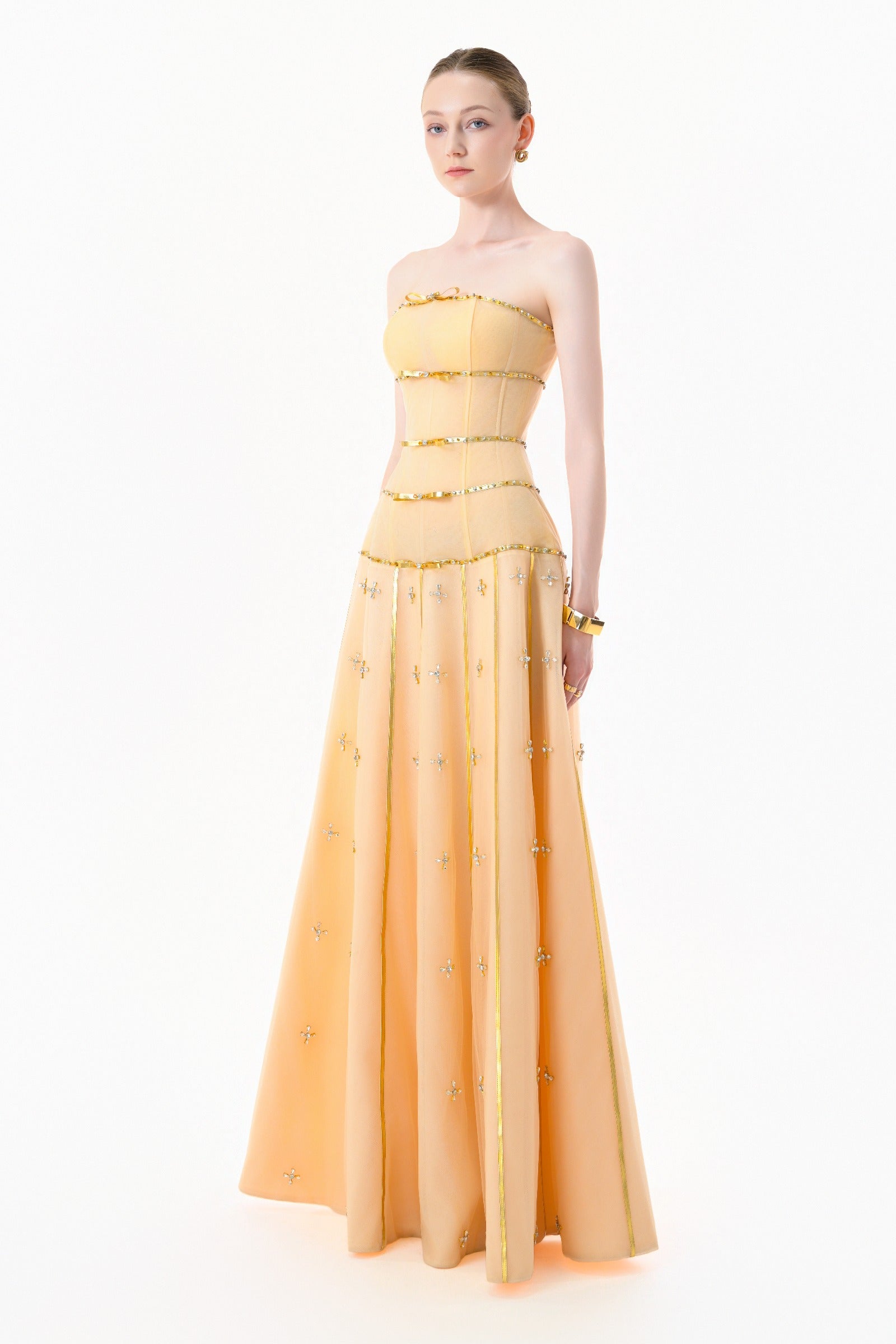 Neve Straight Across Maxi Dress