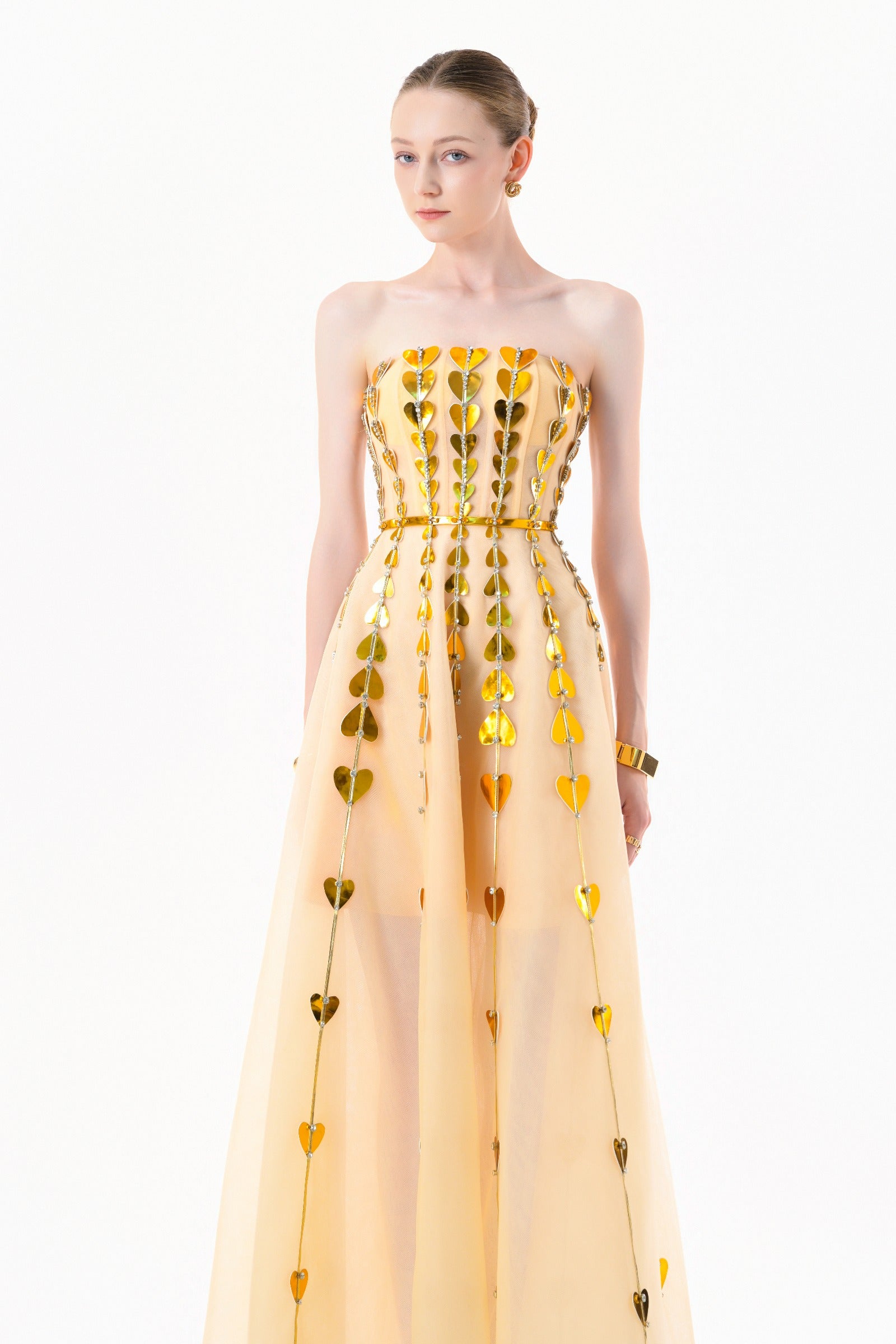 Veya Sequin Maxi Dress
