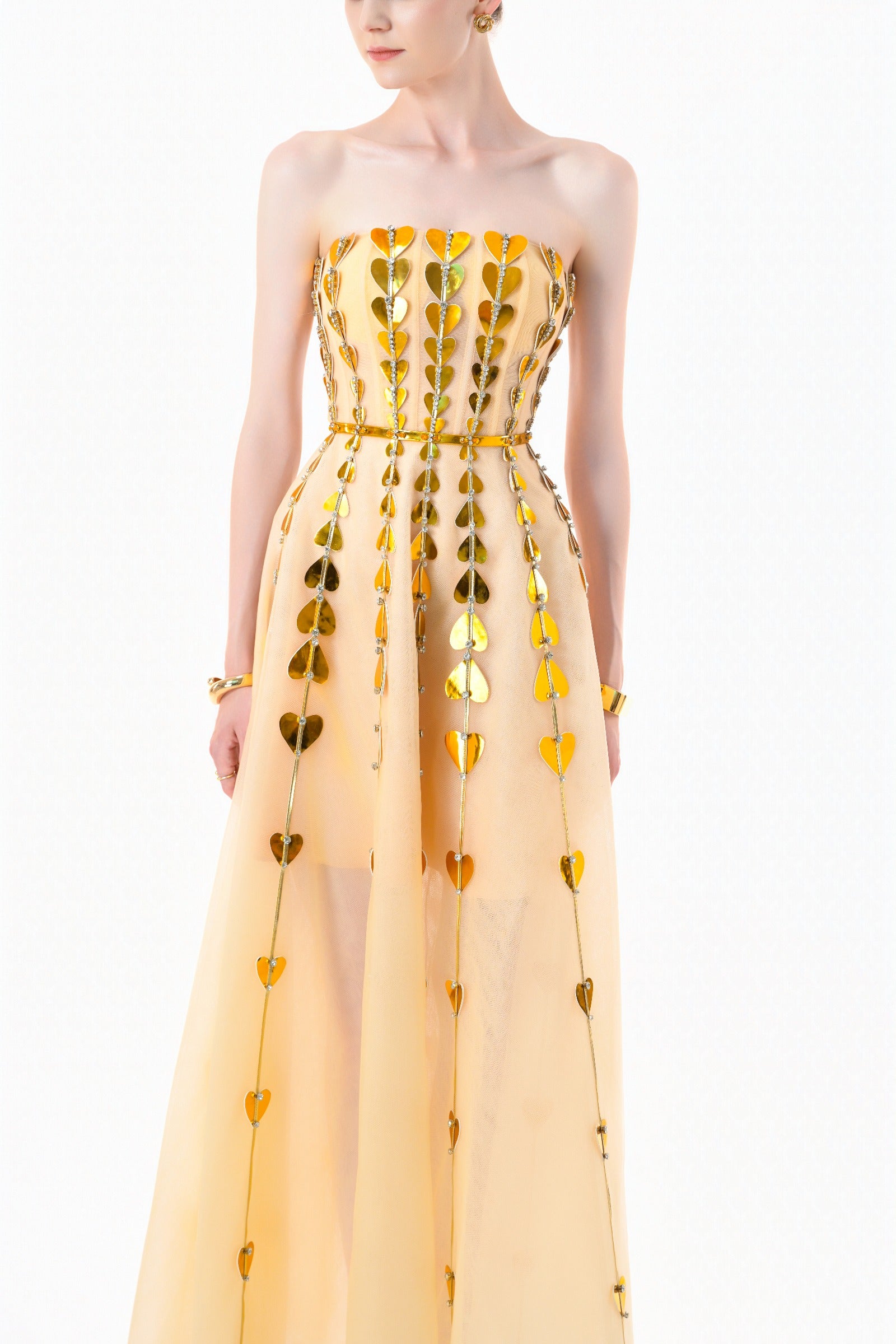 Veya Sequin Maxi Dress