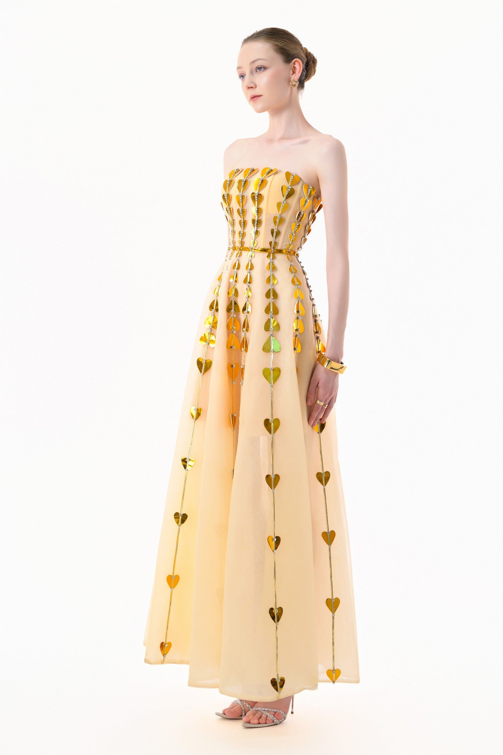 Veya Sequin Maxi Dress
