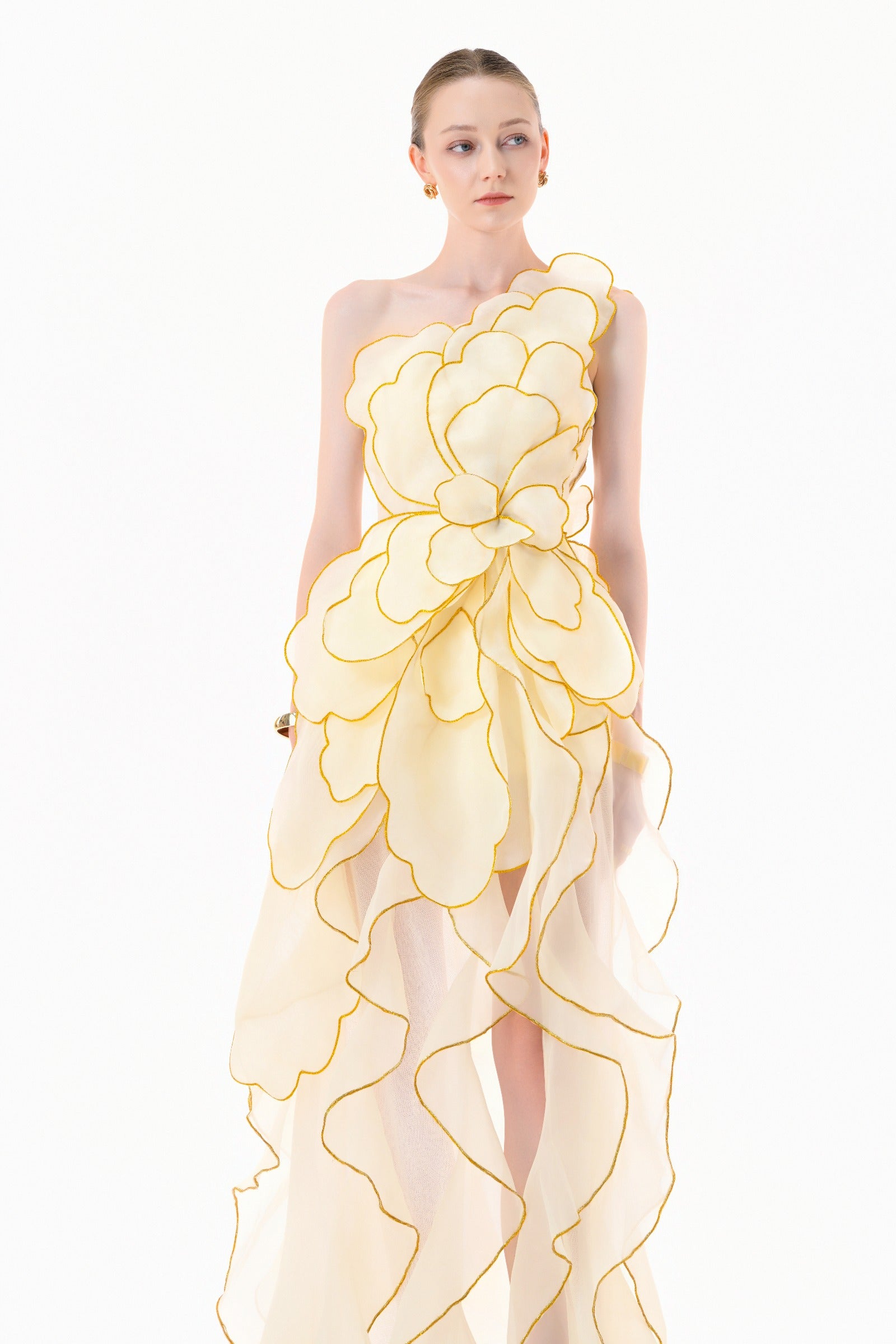 Liora One Shoulder Maxi Dress