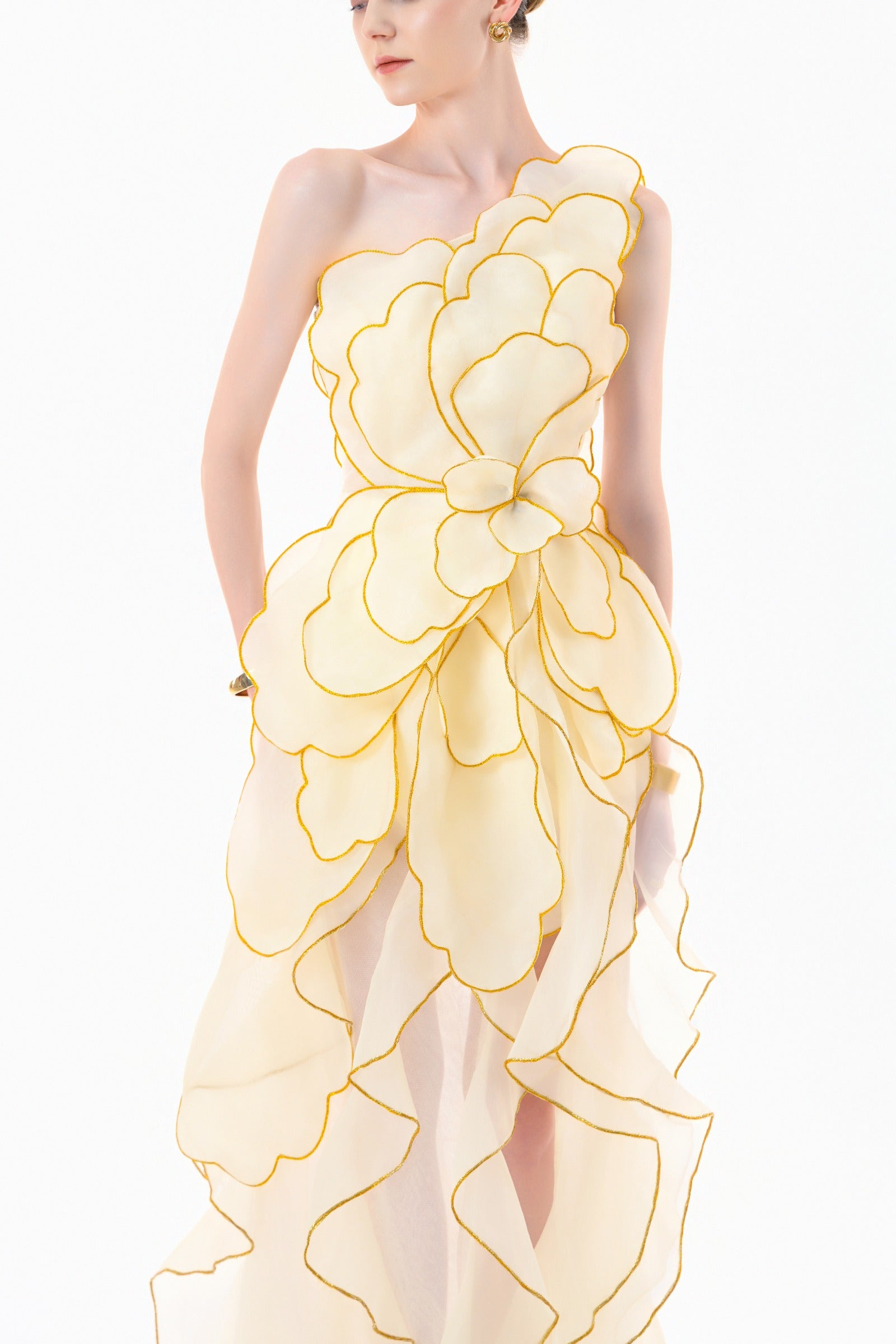 Liora One Shoulder Maxi Dress