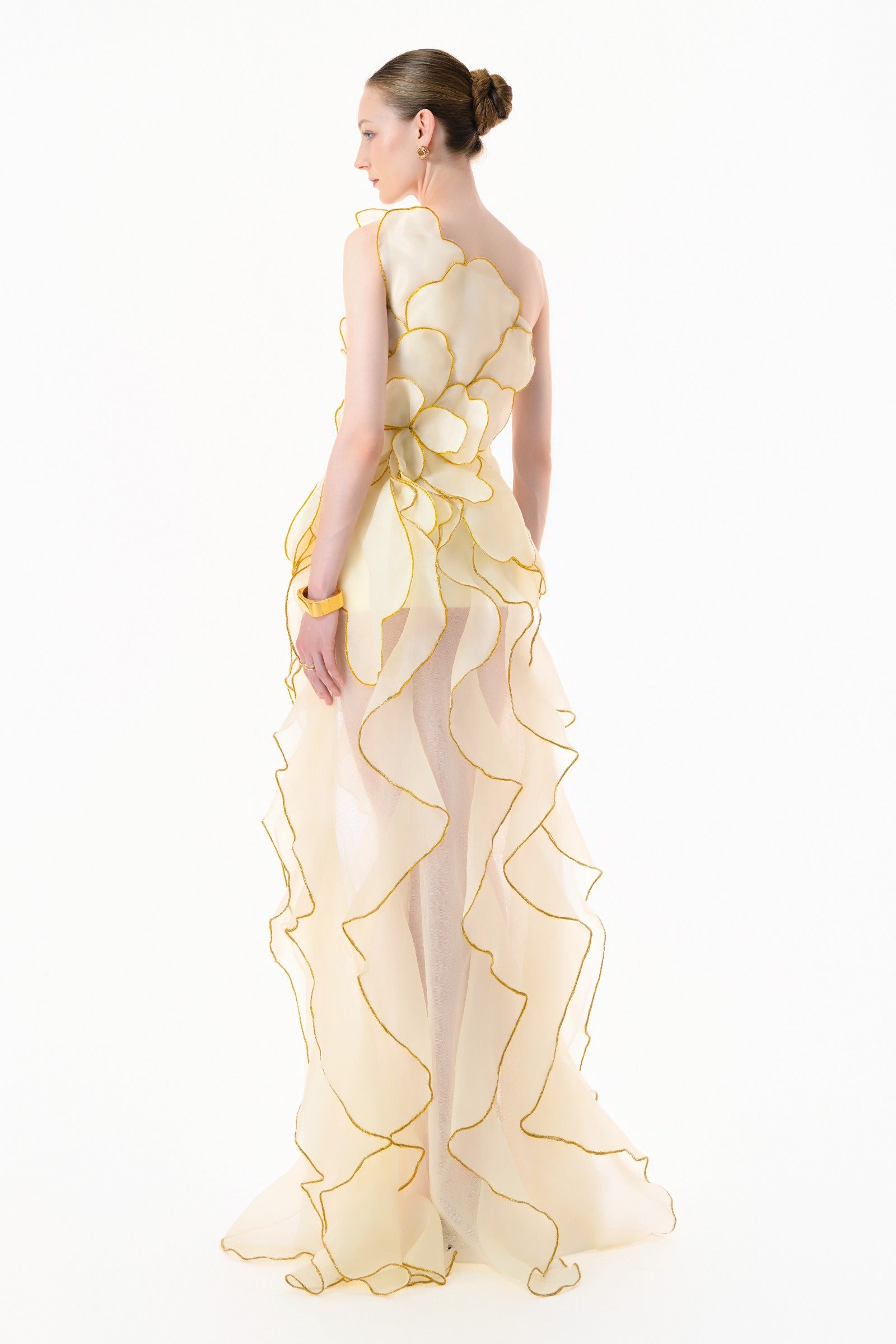 Liora One Shoulder Maxi Dress