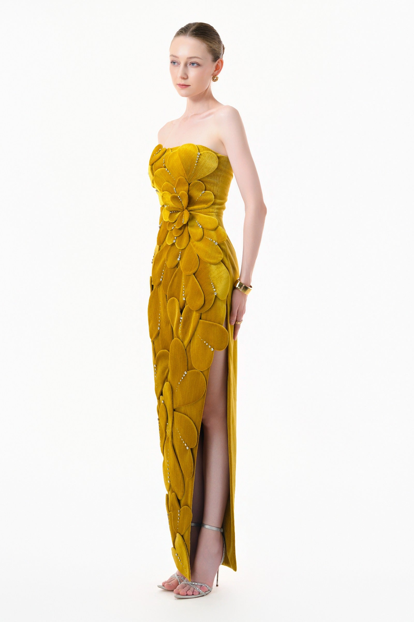 Orel Applique Maxi Dress