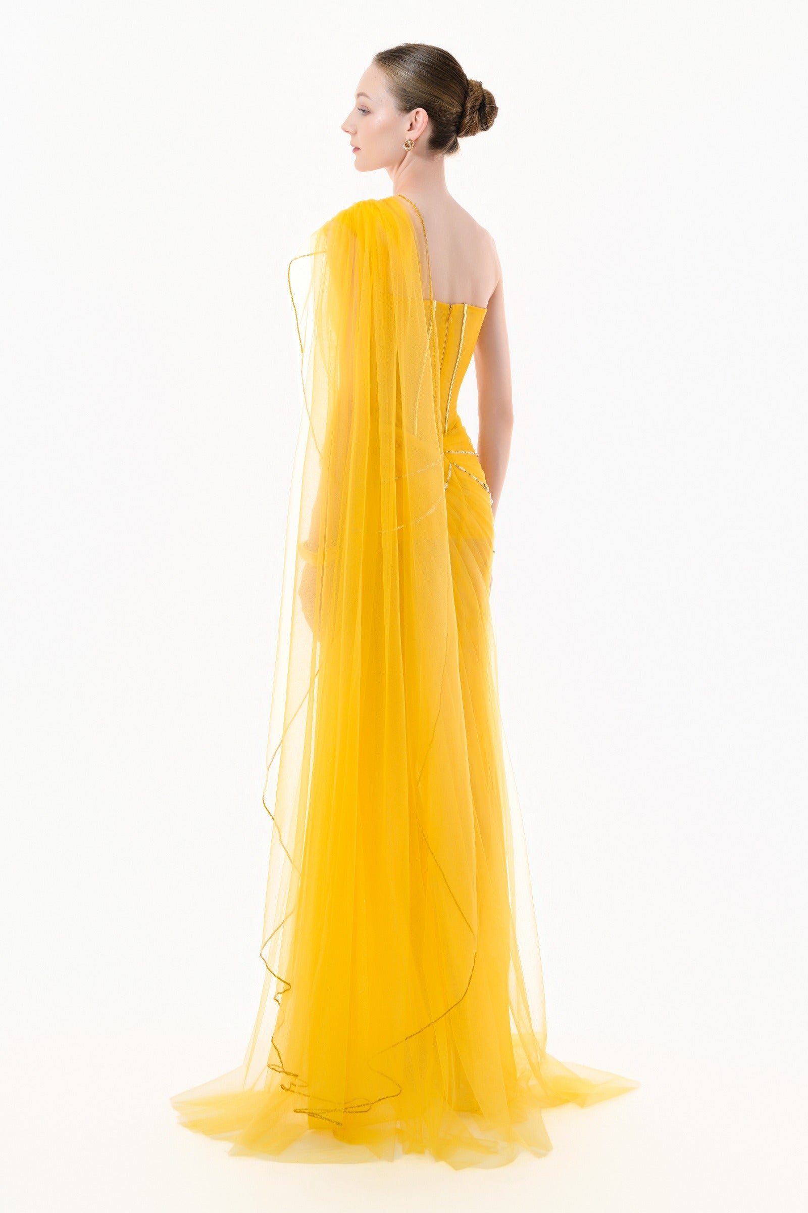Mael Asymmetric Maxi Dress