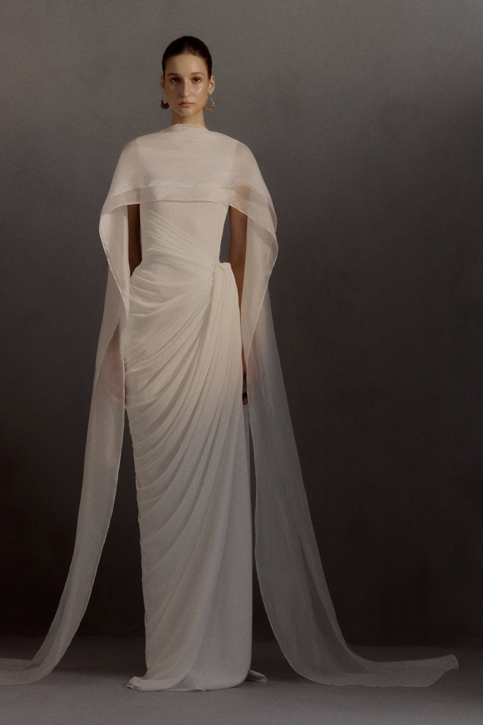Regent Draped Maxi Dress