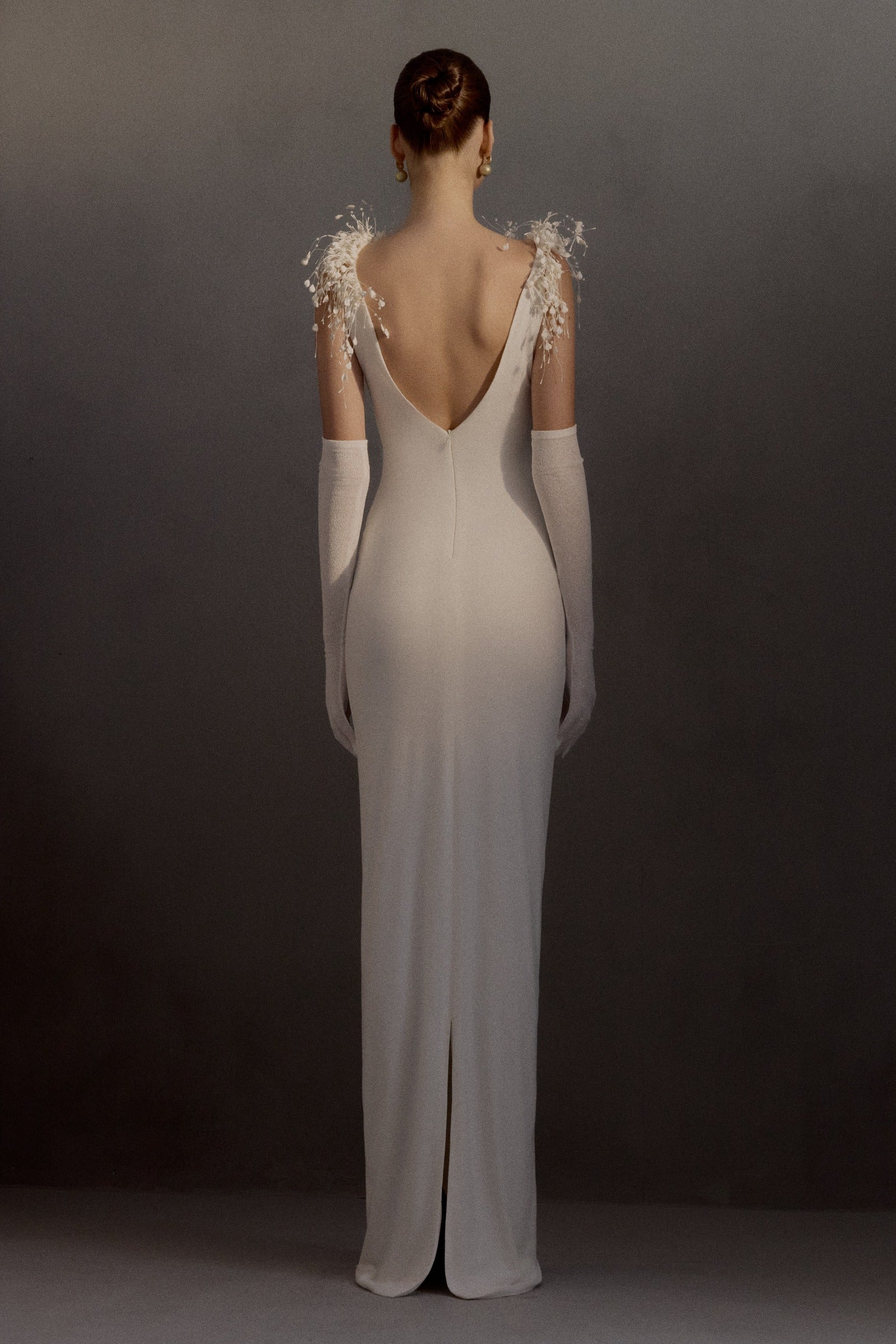 Envious Feather Maxi Dress