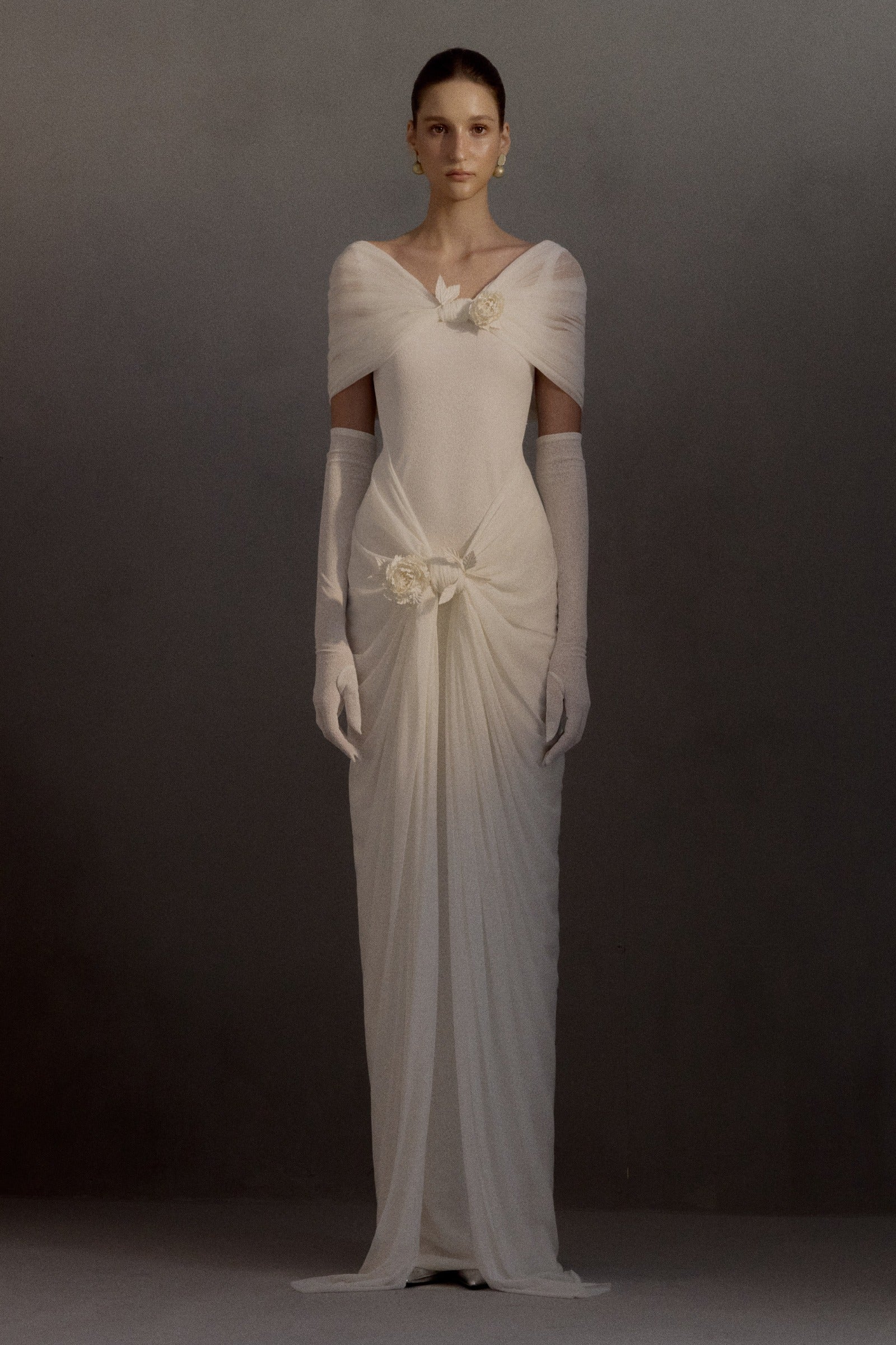 Francesca Draped Maxi Dress