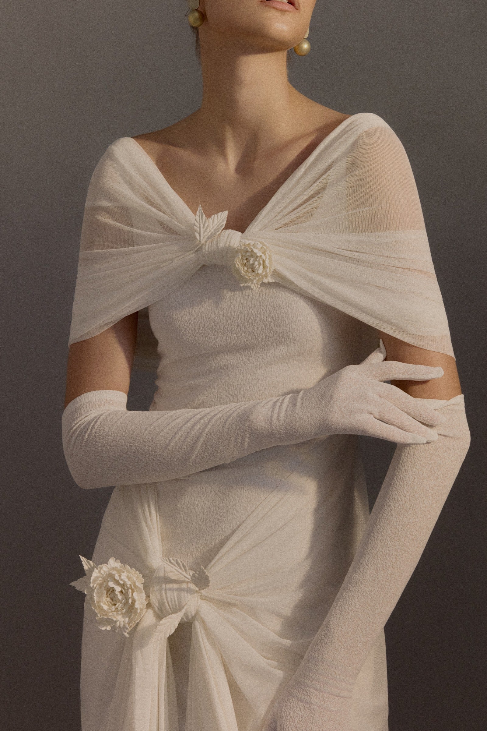 Francesca Draped Maxi Dress