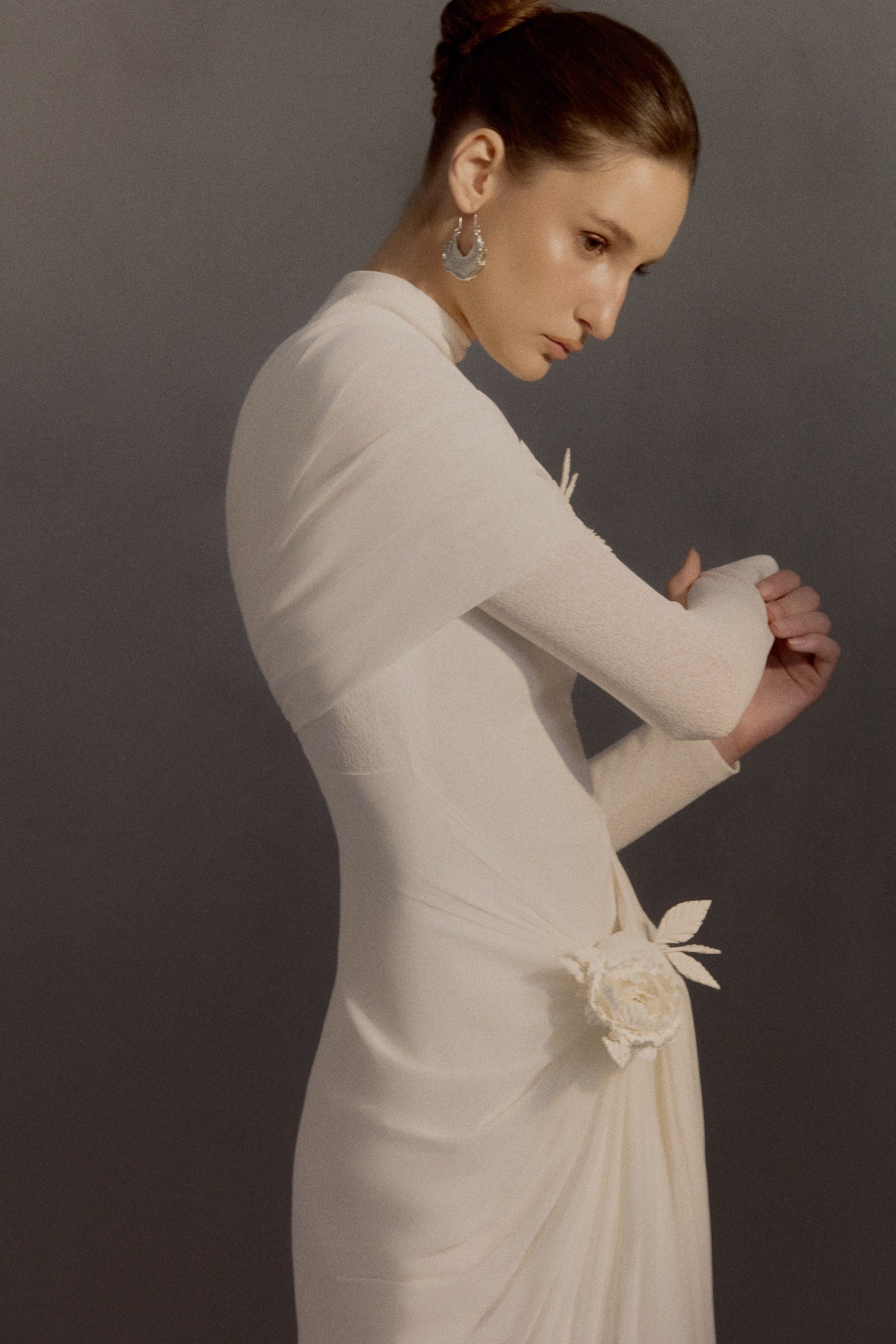 Jacqueline Turtle Neck Maxi Dress