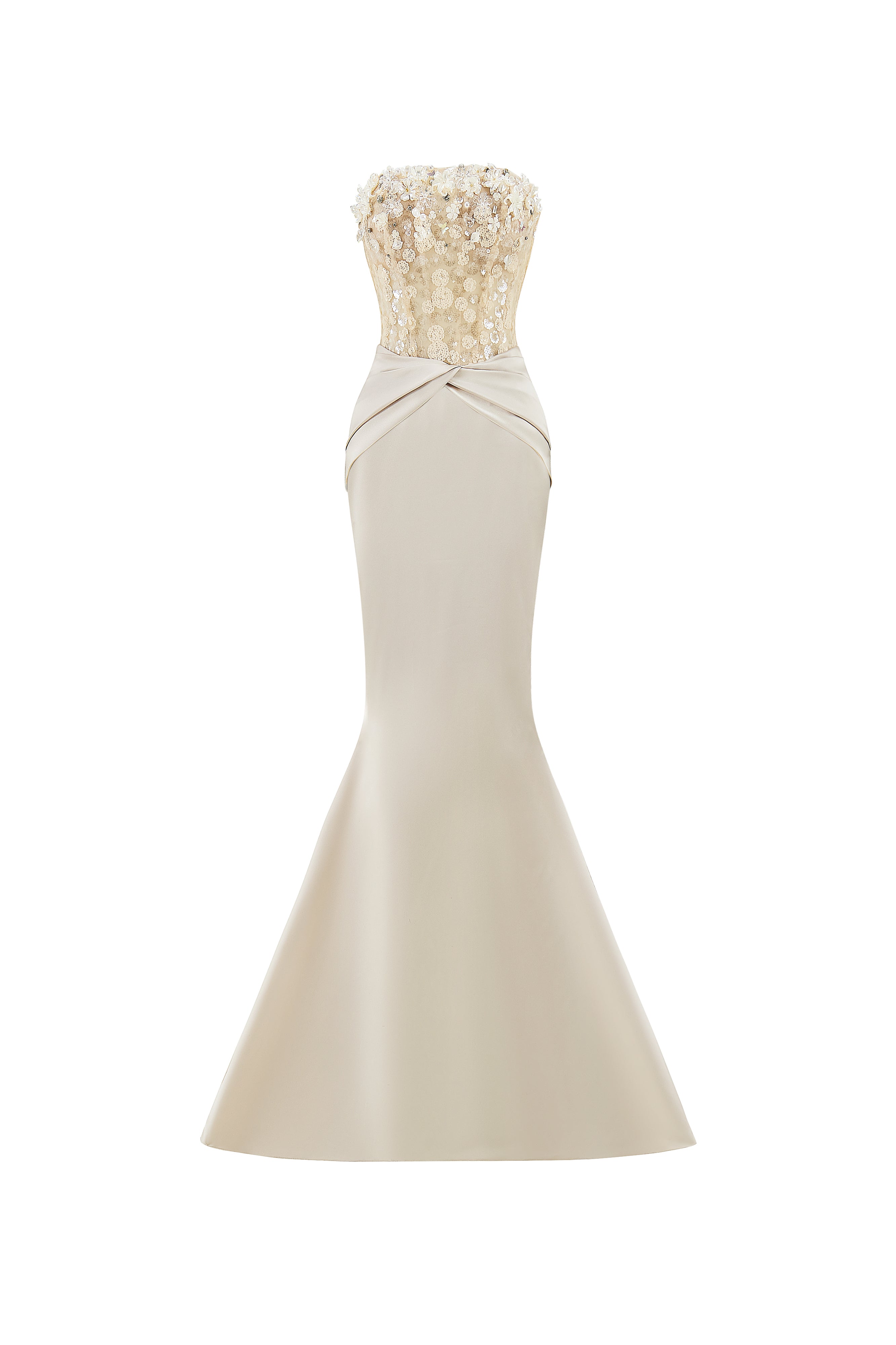 Celestine Straight Across Maxi Dress