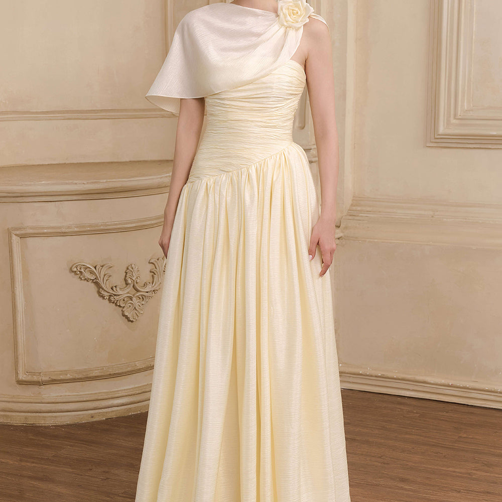 Hallie Ruched Maxi Dress - MEAN BLVD