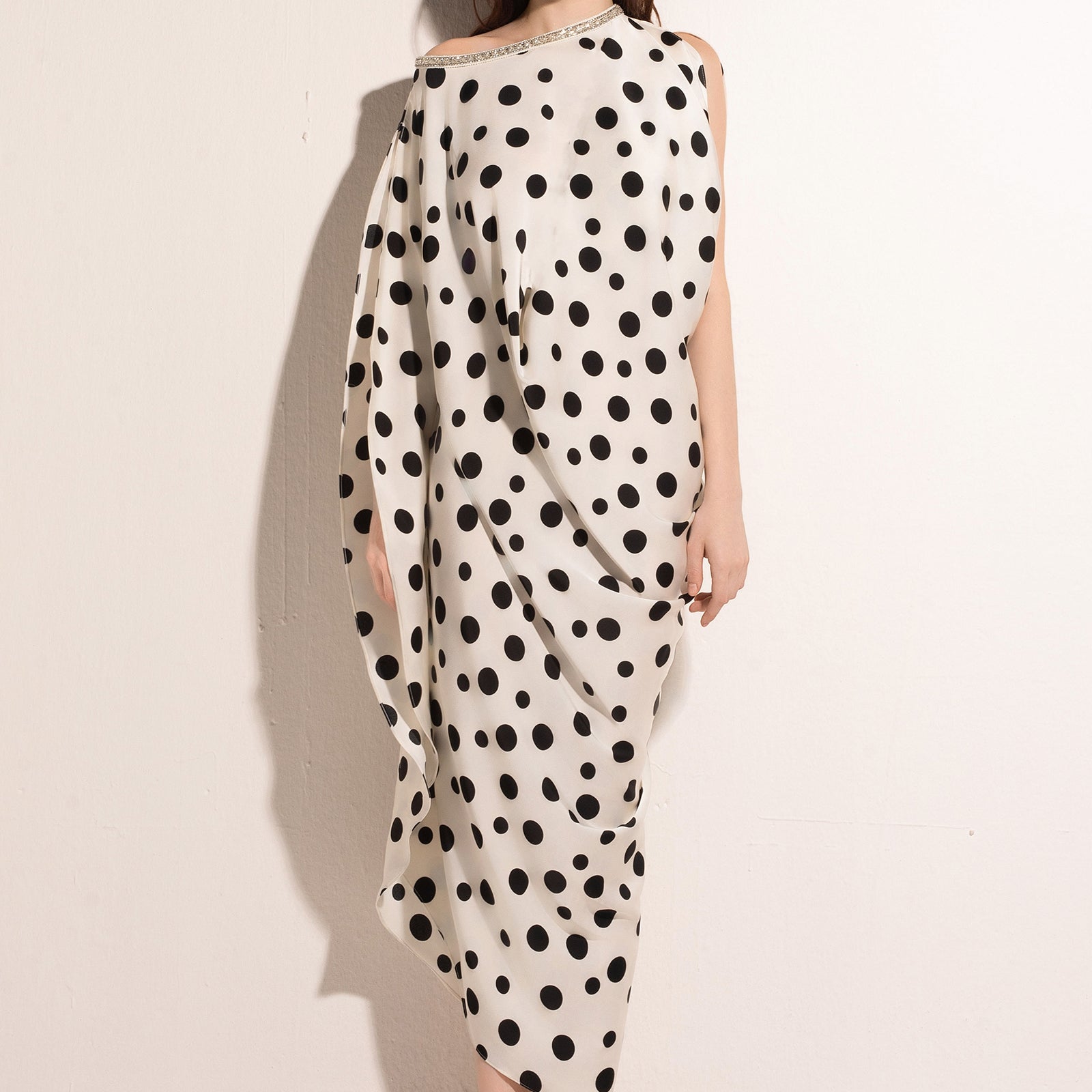 Harenne Asymmetric Maxi Dress - MEAN BLVD