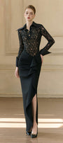 Helena Wrap Maxi Dress - MEAN BLVD