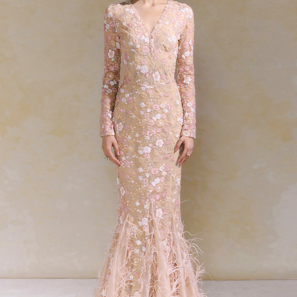 Heli Embroidery Maxi Dress - MEAN BLVD