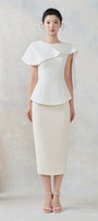Helly Peplum Top - MEAN BLVD