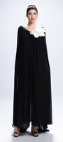 Hestia Scoop Neck Applique Maxi Dress - MEAN BLVD