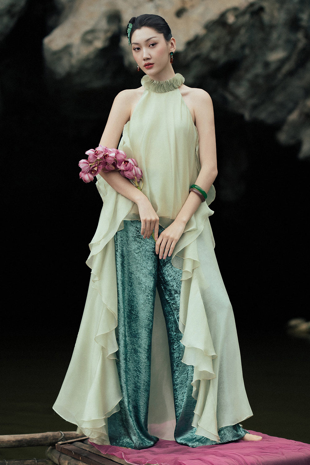 Hoa Nghien Ruffle Set - MEAN BLVD