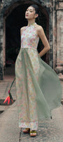 Hoa Uyen Halter Maxi Dress - MEAN BLVD