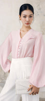 Hong Yen Bishop Sleeve Shirt - MEAN BLVD