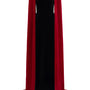 Kallie Sheath Cape Sleeved Velvet Floor Length Set