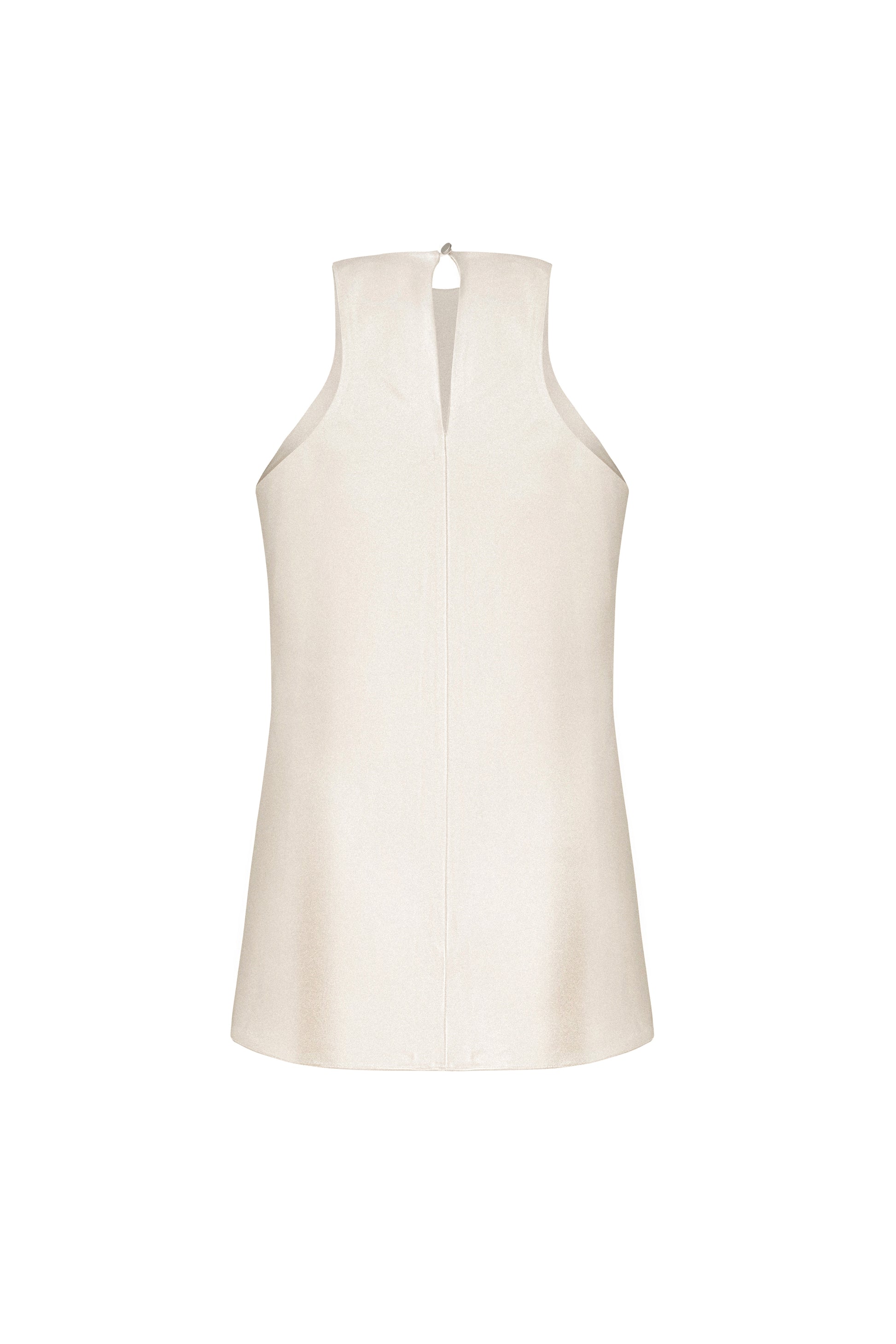 Guesde Straight Tank Sateen Top
