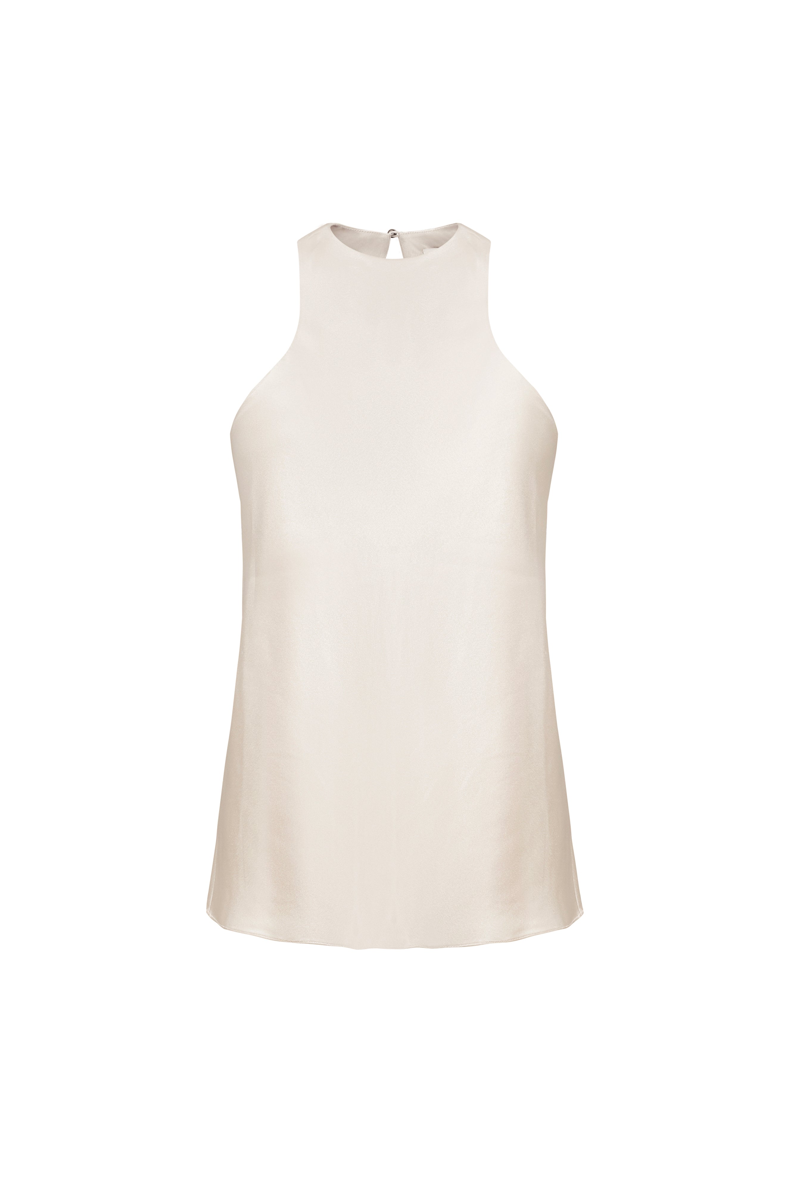 Guesde Straight Tank Sateen Top