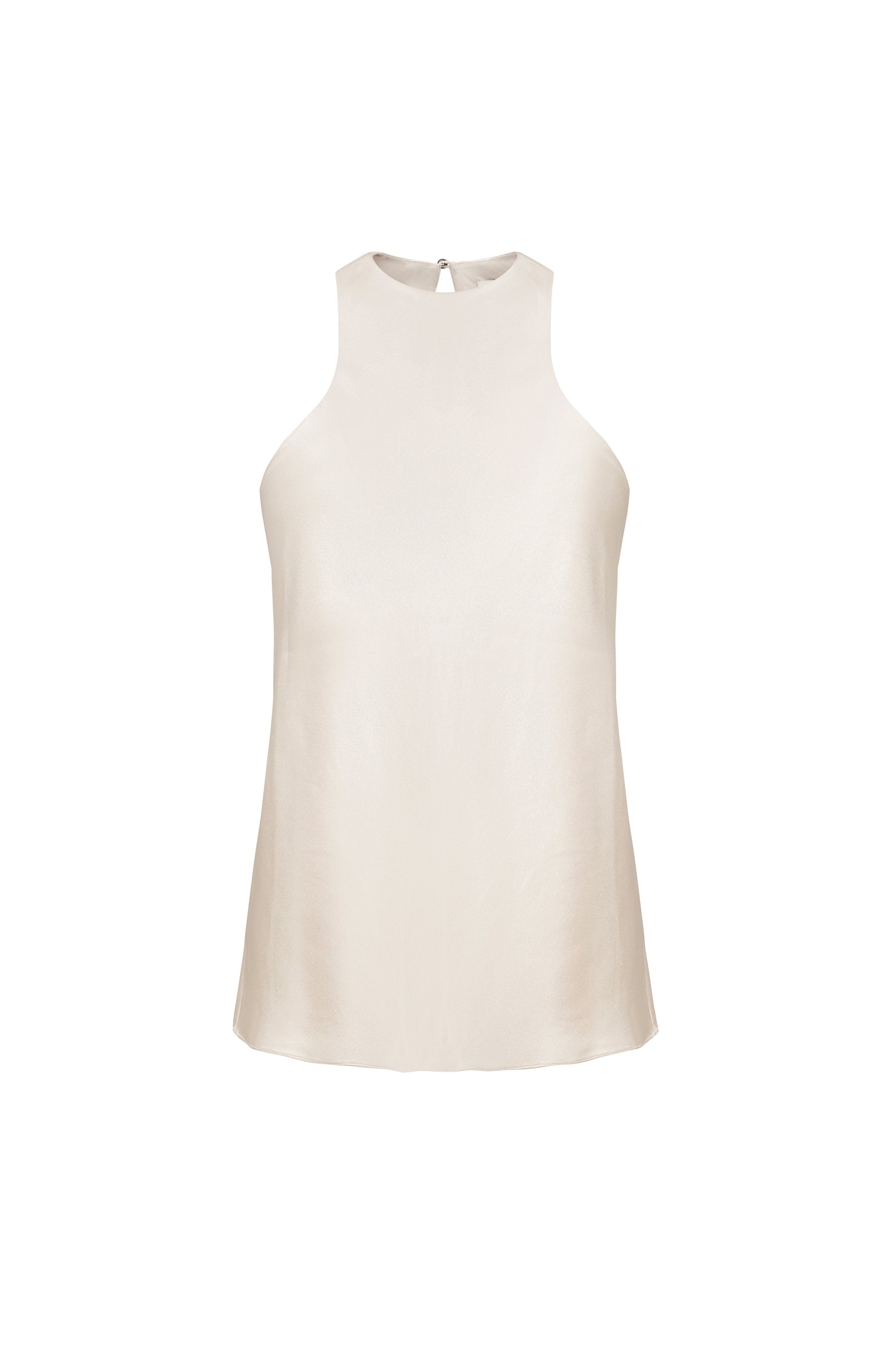 Guesde Straight Tank Sateen Top