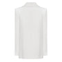 Eldora Straight High Neck Silk Top