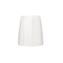 Lasserre A-line Seam Pocket Sateen Mini Skirt