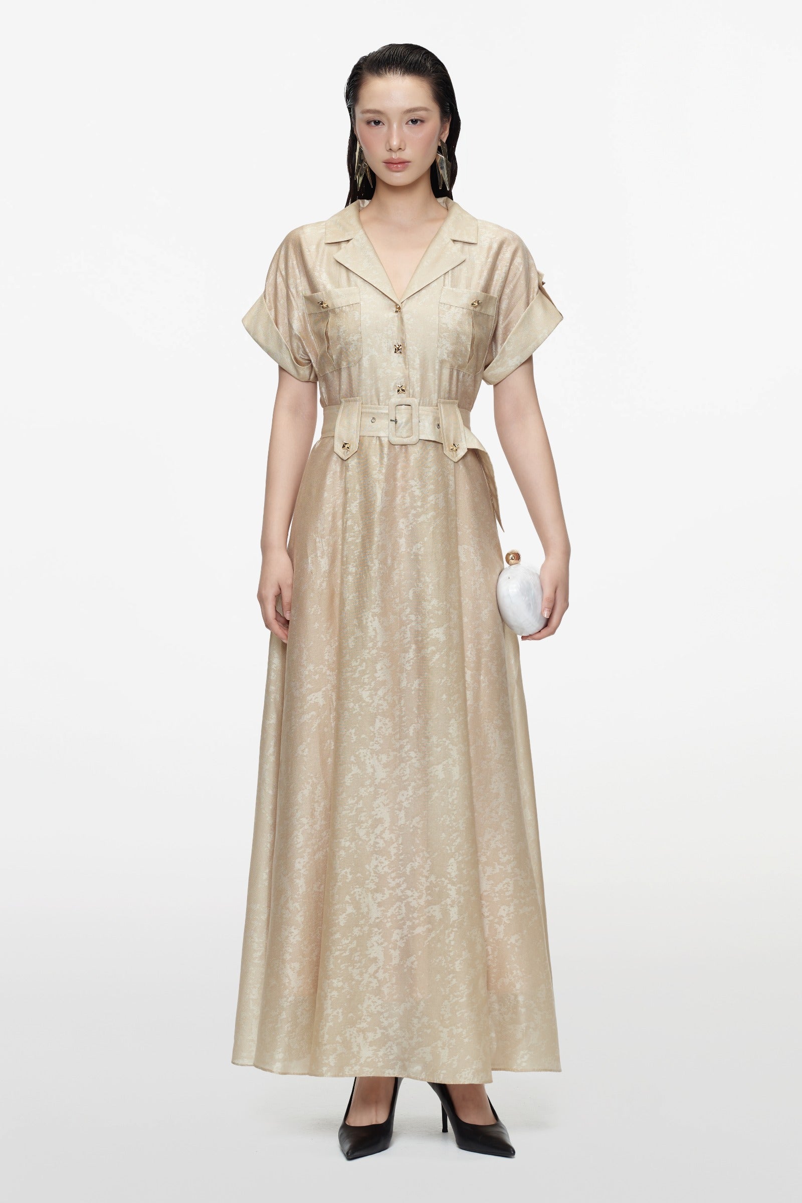 Nerissa A-line Maxi Dress