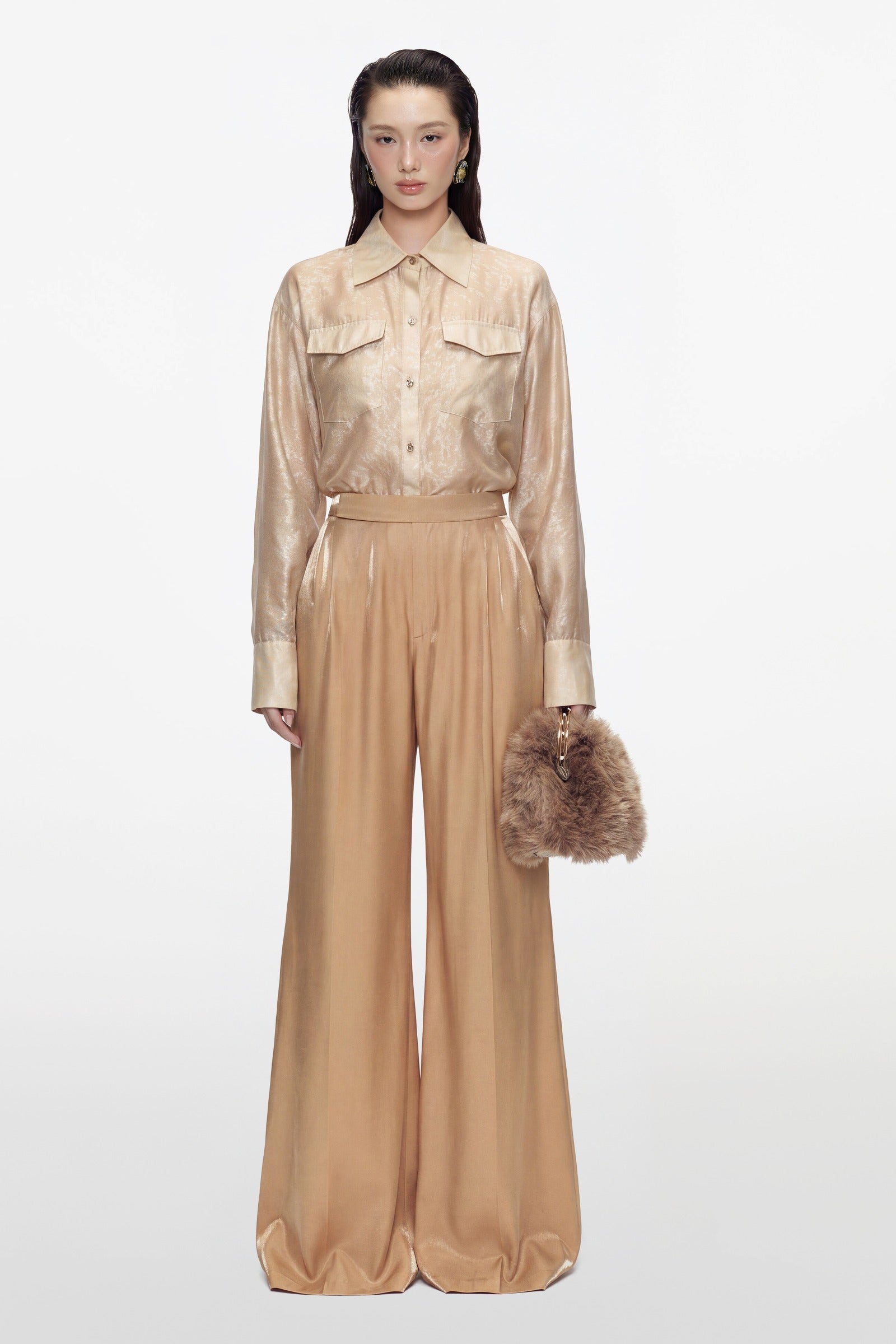 Rosamund Cuff Sleeve Shirt