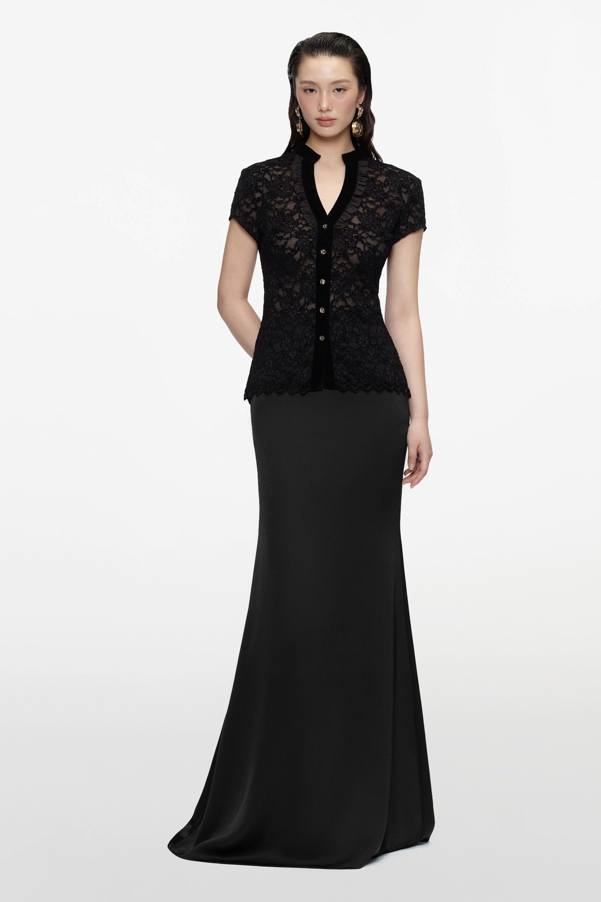 Althea V-Neck Top