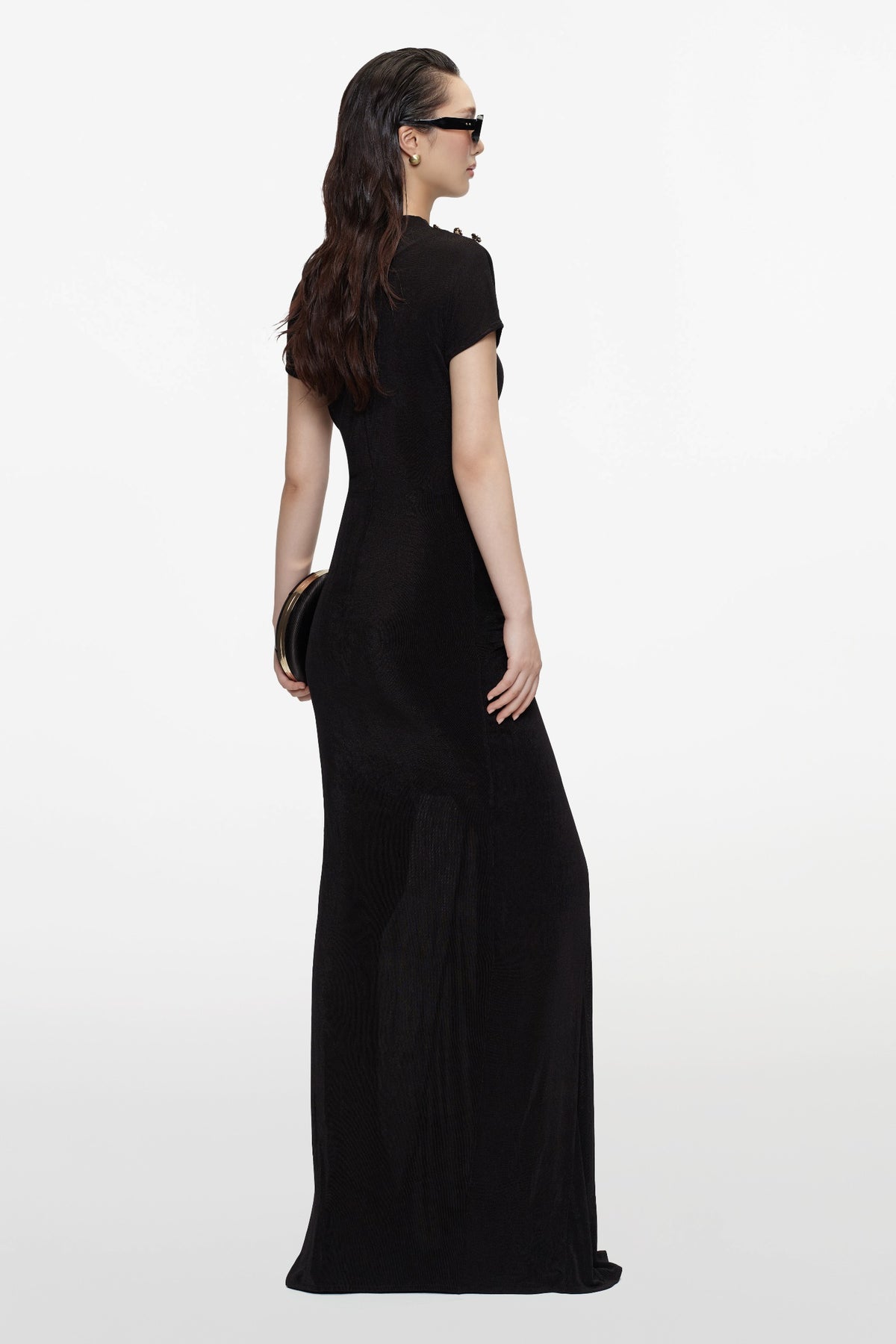 Melora Ruched Maxi Dress