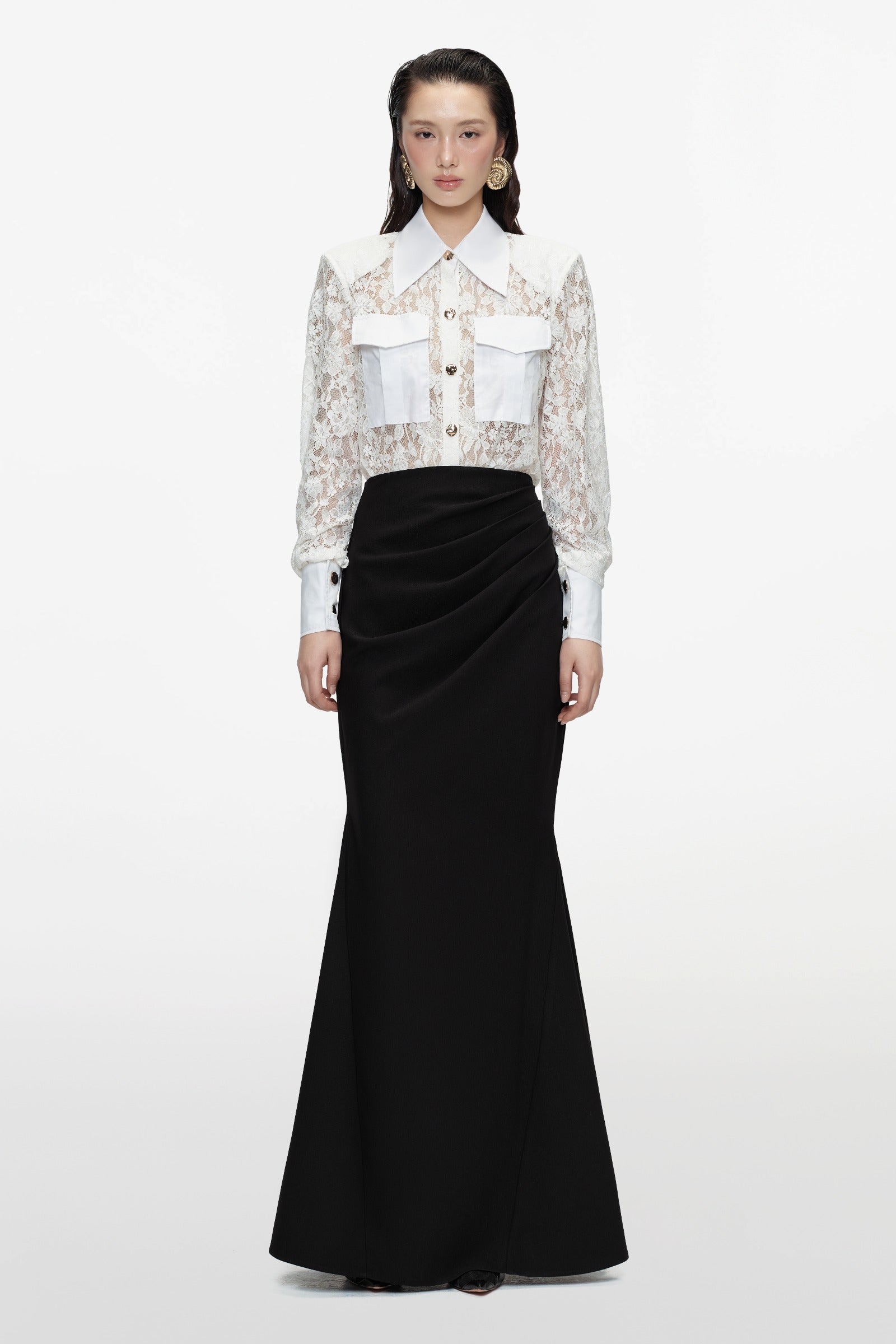 Nesta Cuff Sleeve Shirt