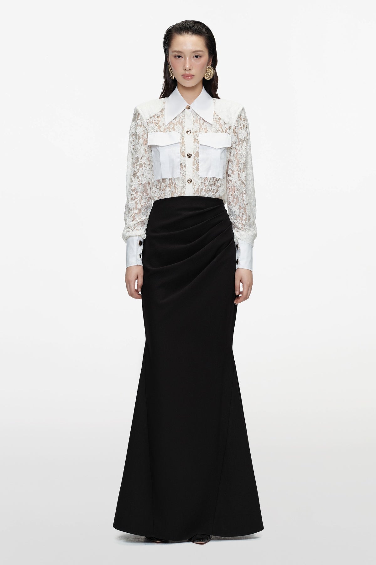 Nesta Draped Skirt