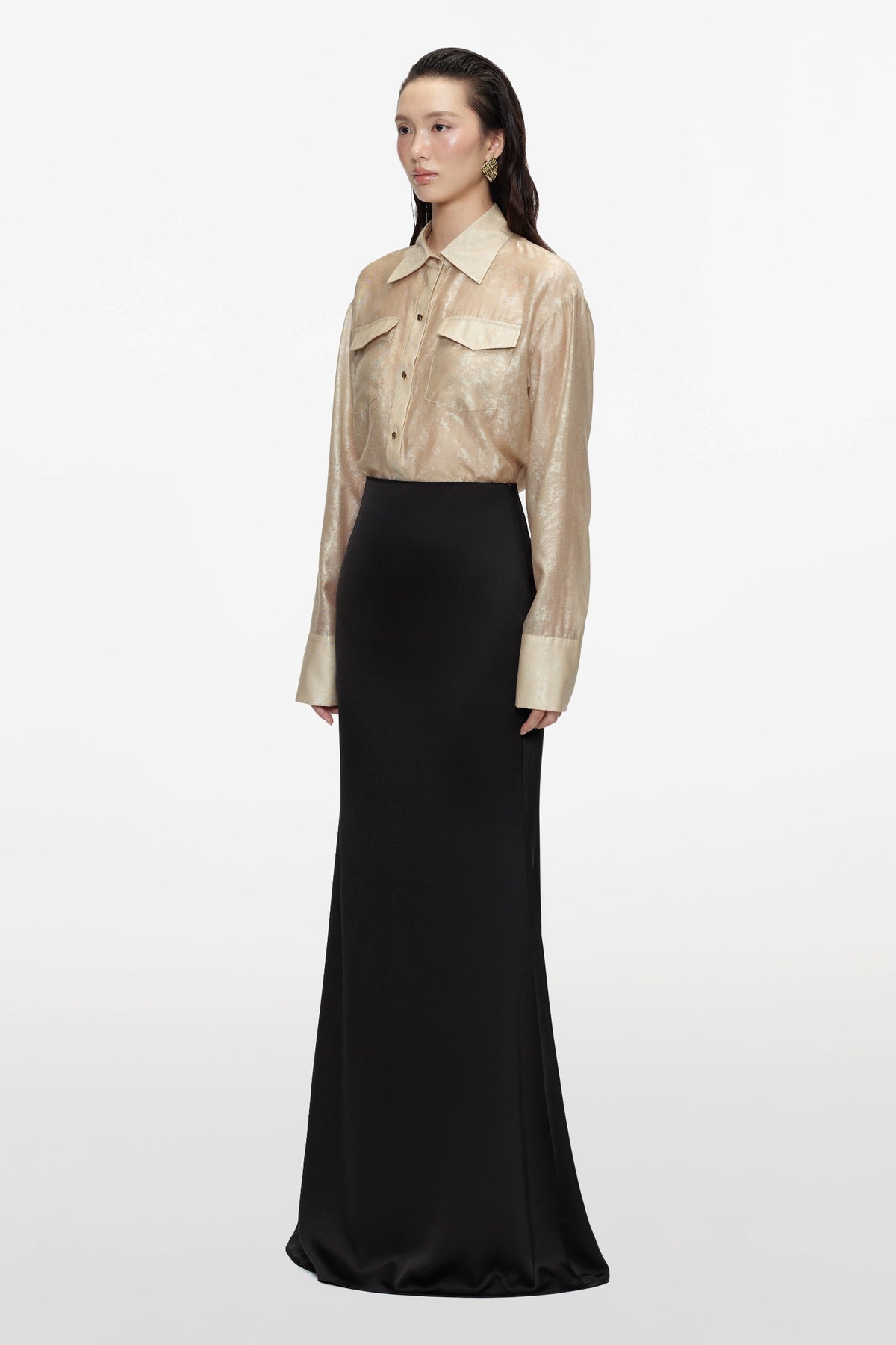 Rosamund Cuff Sleeve Shirt