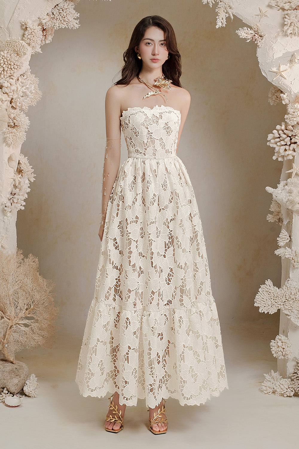 amy lace dress Women's Amy Lace Dress LUXELIM