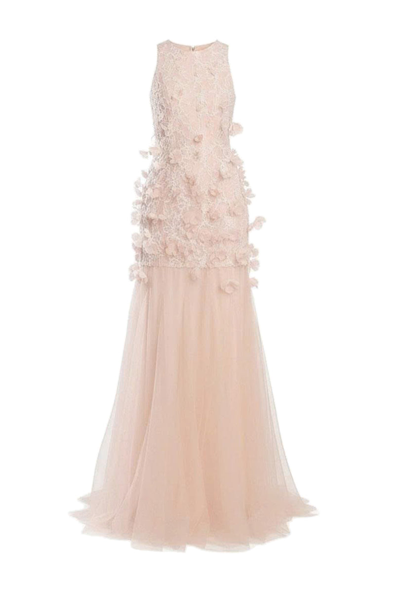 Flarin Applique Maxi Dress