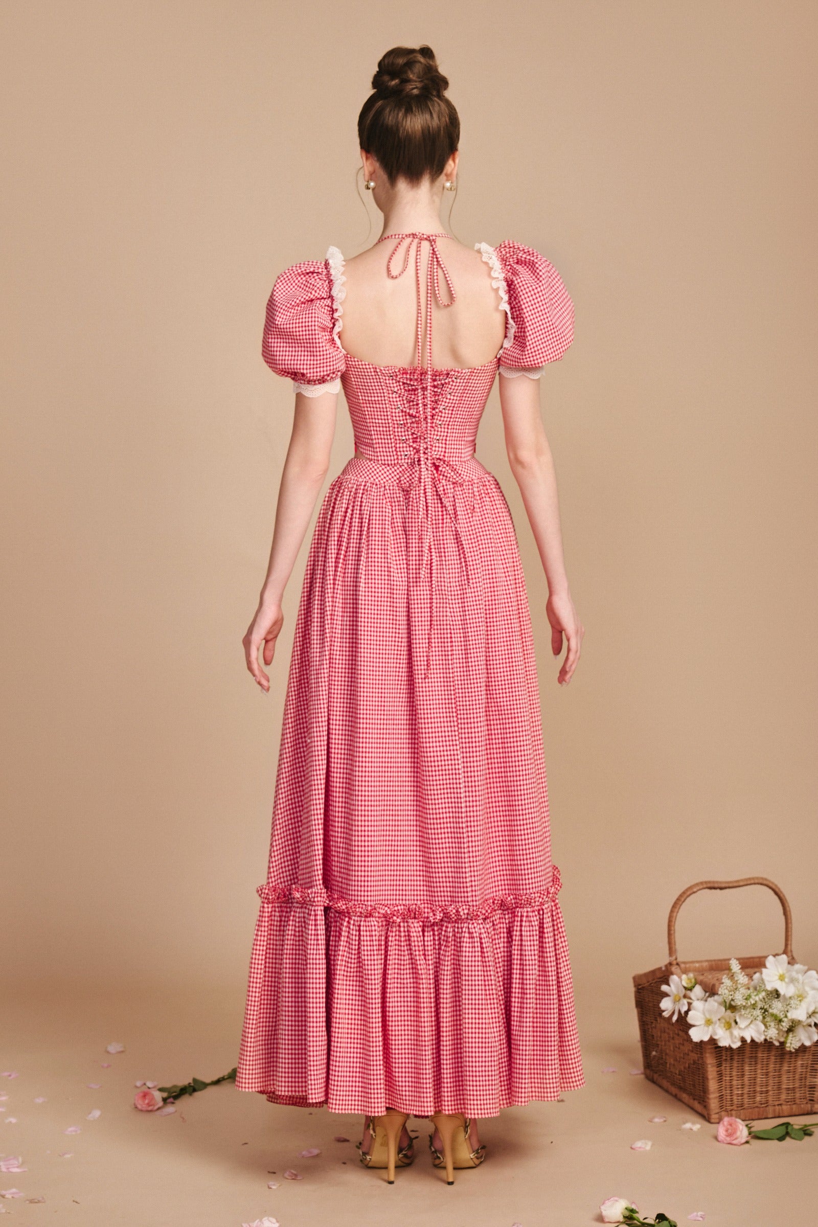 Rolling In Love Puff Sleeve Set