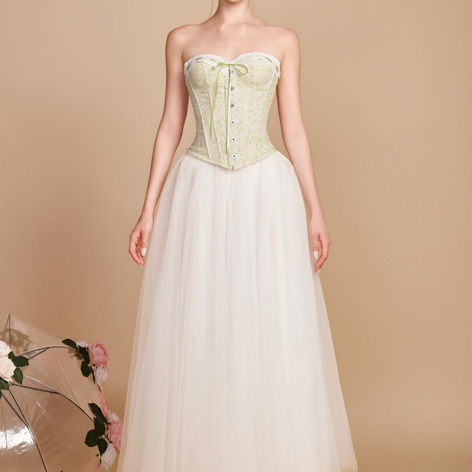 À La Rose Ribbon Top