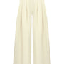 Eos Straight Pleated Polyester Spandex Floor Length Pants